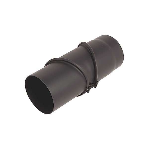 Firefix Ofenrohr, Bogen, 150 mm, 90 °, Stahlblech, mit Tür günstig online kaufen