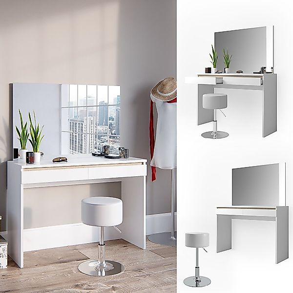 Vicco Schminktisch Emma, Weiß, 120 cm günstig online kaufen