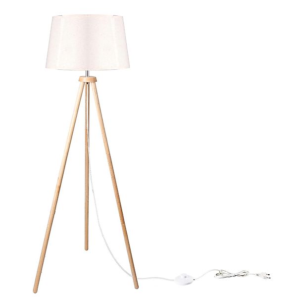 CCLIFE Bogenlampen Modern Stehlampe LED Holz günstig online kaufen