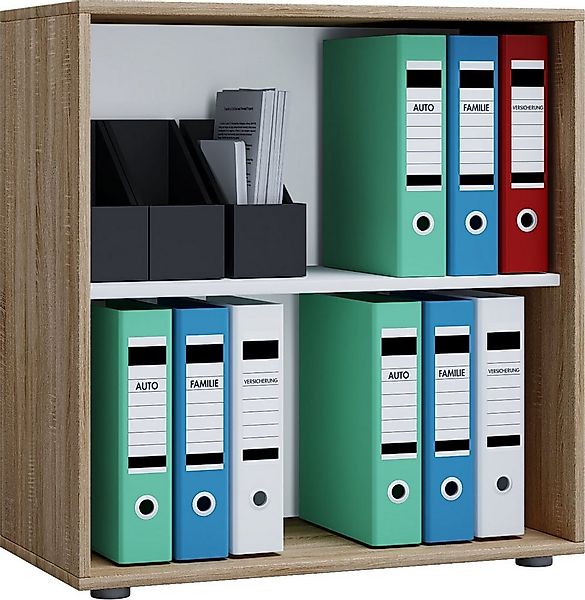 VCM Standregal Holz Büro Regal Bücher Ordner Aktenregal Lona 2f günstig online kaufen