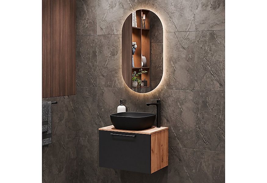 Planetmöbel Badmöbel-Set Astra, (Waschbeckenunterschrank, 2-St., Waschbecke günstig online kaufen