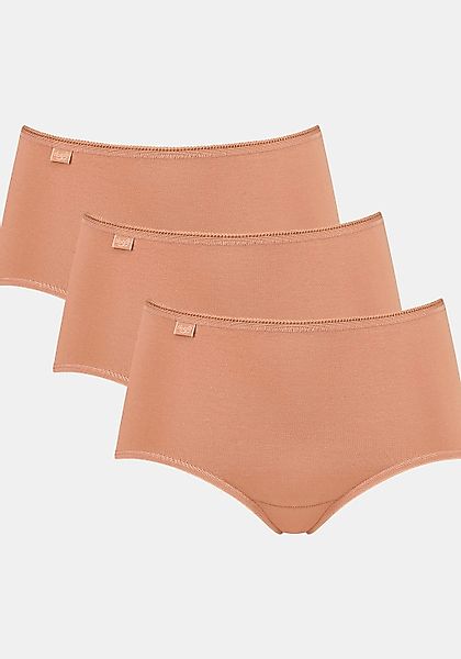sloggi Midislip "24/7 Cotton Midi C3P", (3er Pack), Elastikbund mit Spitze, günstig online kaufen