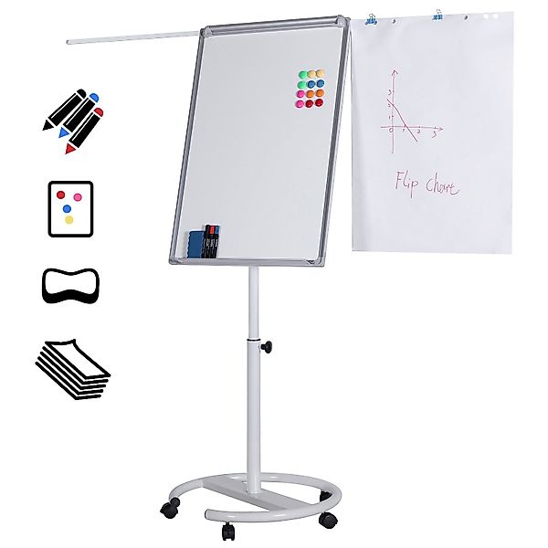 Jago Magnettafel Flipchart mit Rundfuß - günstig online kaufen