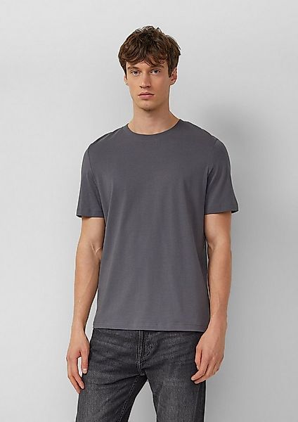 s.Oliver Kurzarmshirt T-Shirt Baumwoll-T-Shirt mit Logo-Print günstig online kaufen