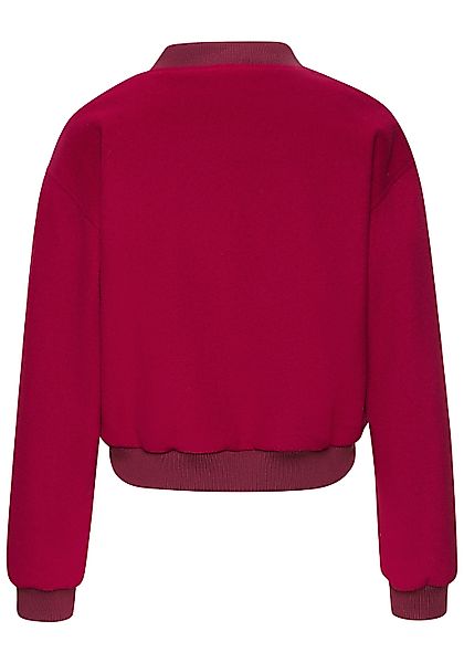 LASCANA Bomberjacke mit Rippbündchen, Pilotenjacke mit Druckknöpfen und Tas günstig online kaufen