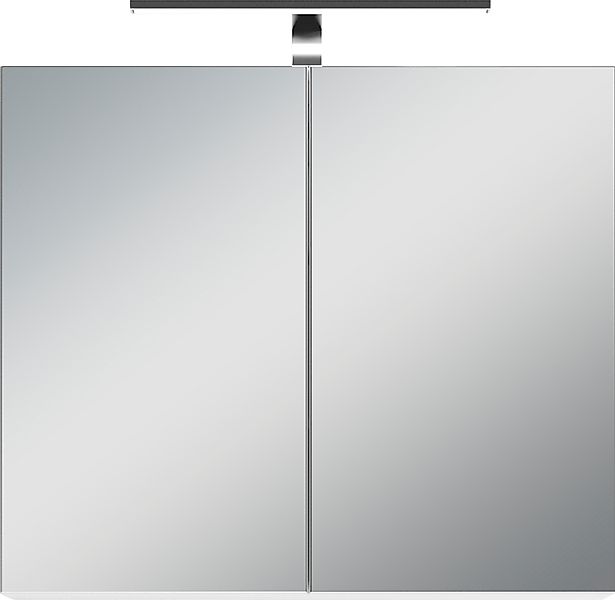 byLIVING Spiegelschrank "Spree", Breite 70 cm, 2-türig, mit LED Beleuchtung günstig online kaufen