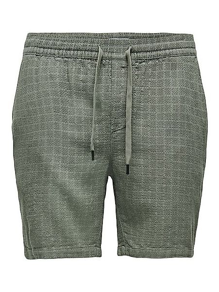 ONLY & SONS Sweatshorts Strukturierte Kurze Hose mit Kordelzug und Taschen günstig online kaufen