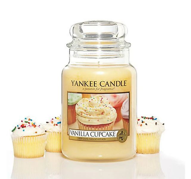 Yankee Candle Duftkerze Vanilla Cupcake 623 g günstig online kaufen