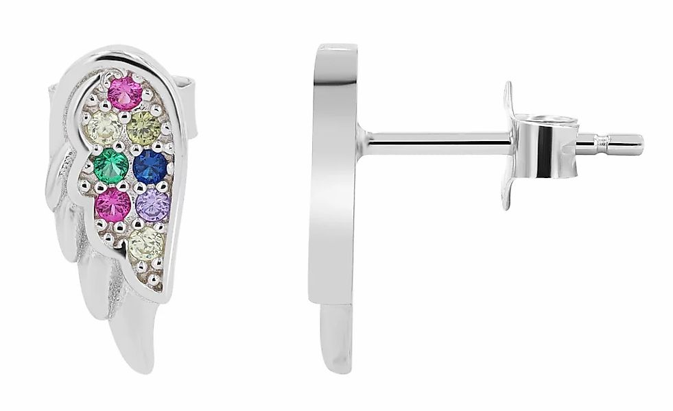Adelia´s Paar Ohrhänger "Damen Ohrringe – Ohrstecker Flügel aus 925 Silber günstig online kaufen