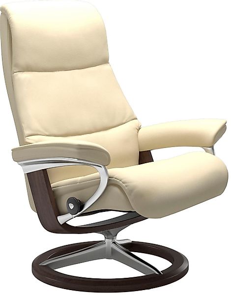 Stressless Relaxsessel "View", (Set, Relaxsessel mit Hocker), mit Signature günstig online kaufen