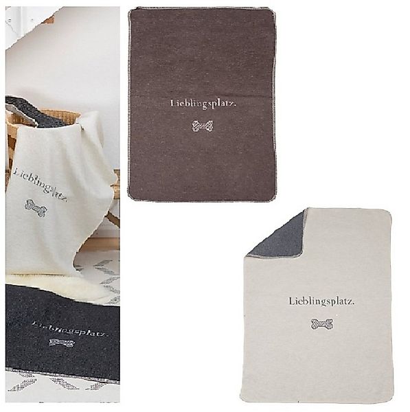 DAVID FUSSENEGGER Tierdecke 'Lieblingsplatz' 70 x 90 cm günstig online kaufen