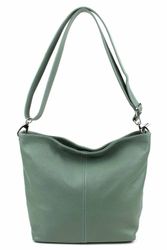 ITALYSHOP24 Schultertasche MADE IN ITALY Damen günstig online kaufen