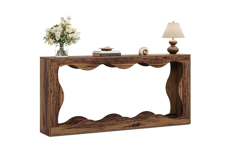 Tribesigns Konsolentisch 160cm Langer Eingangstisch, Sofa-Konsolentisch, sc günstig online kaufen