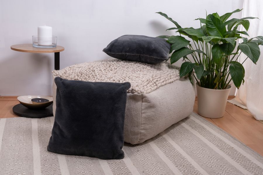 Kenda Sand Fellkissen "Dekokissen Aimee 625 2er-Set" Kissen inkl. Füllung m günstig online kaufen