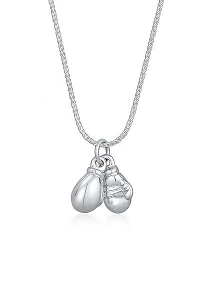 Kuzzoi Kette mit Anhänger Boxhandschuhe Modisch Stark 925 Silber, Boxhandsc günstig online kaufen