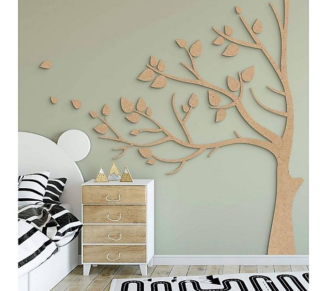 K&L Wall Art Holzbild Lebensbaum Kinderzimmer Boho Deko Baum des Lebens, (H günstig online kaufen