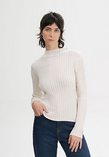 MELA Strickpullover Strickpullover Style NAMARI Gerippte Struktur günstig online kaufen