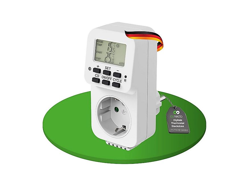 conecto Steckdosen-Thermostat conecto digitales Thermostat Steckdose, Tempe günstig online kaufen