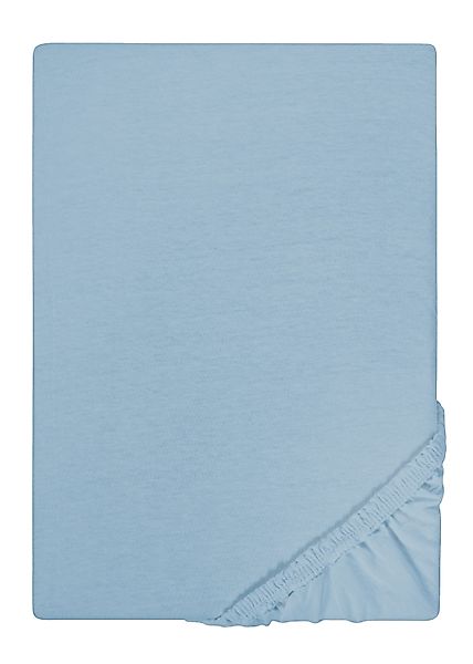 Biberna Spannbettlaken Spannbetttuch Jersey, Jersey, Gummizug: günstig online kaufen