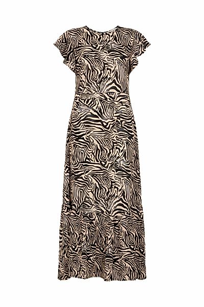 Lily and Lionel Maxikleid "Paulina Shirred Bodice Zebra Print Maxi Dress Da günstig online kaufen