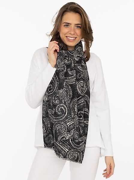 Zwillingsherz Schal ""Classic Paisley"" anschmiegsam, zeitloses Paisleymust günstig online kaufen