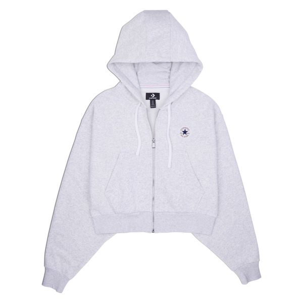 Converse Sweatjacke "WOMENS CONVERSE RETRO FULL-ZIP HOODIE" 1 Stk. tlg. cro günstig online kaufen