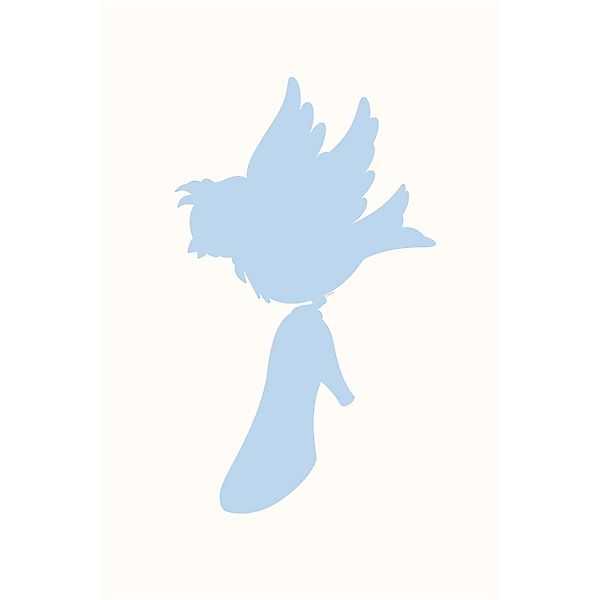 Komar Bild "Cinderella Bird", Disney, (1 St.), Wandbild zur Dekoration im K günstig online kaufen
