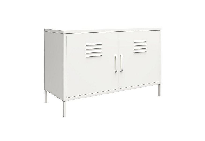 loft24 Sideboard Mission Disctrict, Schrank aus Metall mit 2 Türen günstig online kaufen