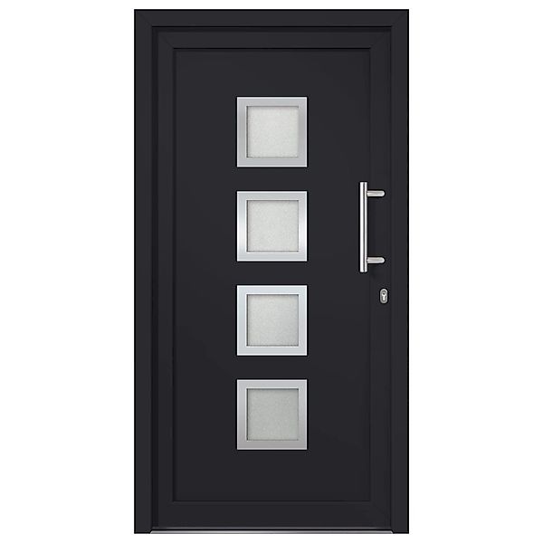 vidaXL Haustür Haustür Anthrazit 108x208 cm günstig online kaufen