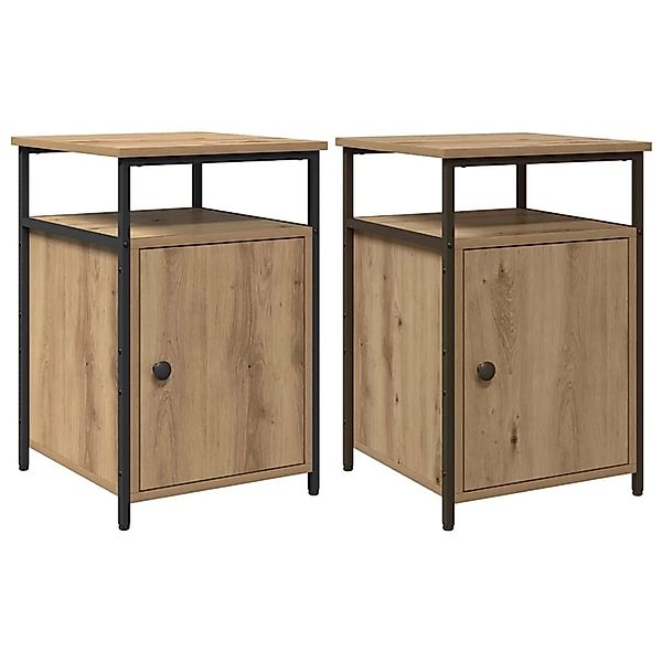 vidaXL Nachttisch Artisan-Eiche Holzwerkstoff 879504 günstig online kaufen