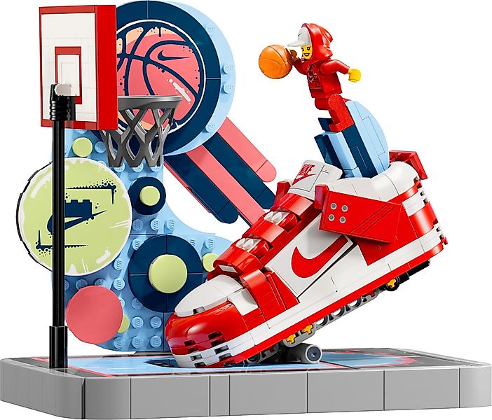 LEGO® Nike 43021 Nike Dunk Trickshot Spielbausteine, (Set, 454 St., Set) günstig online kaufen