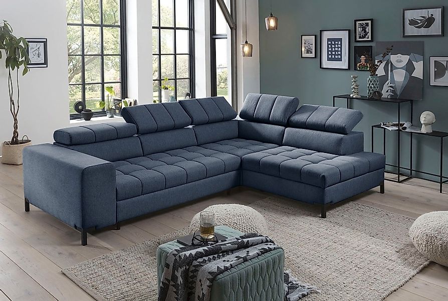 exxpo - sofa fashion Ecksofa »Bocco, hochwertige Verarbeitung, toller Sitzk günstig online kaufen