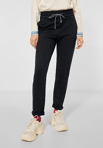 STREET ONE Stoffhose, in Unifarbe günstig online kaufen