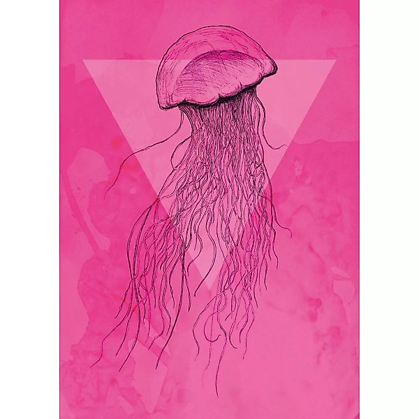 Komar Poster "Jellyfish Pink", Tiere, (1 St.) günstig online kaufen