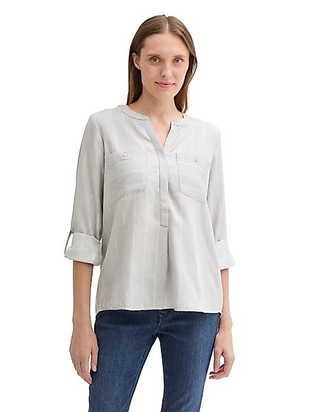 TOM TAILOR Klassische Bluse mit verstellbaren günstig online kaufen