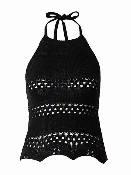URBAN CLASSICS Muskelshirt Urban Classics Damen Ladies Short Crochet Knit N günstig online kaufen