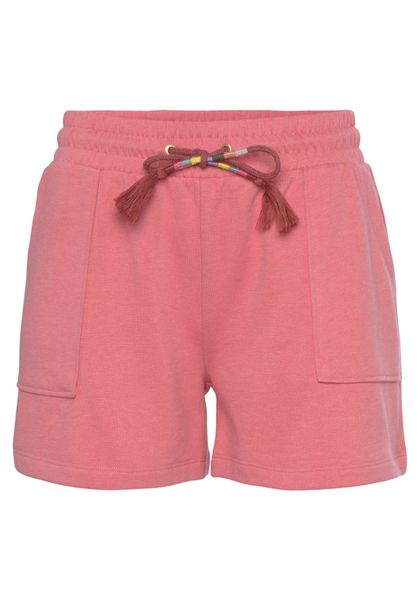 Vivance Sweatshorts Kurze Hose mit aufgesetzten Taschen und Kontrastkordel, günstig online kaufen