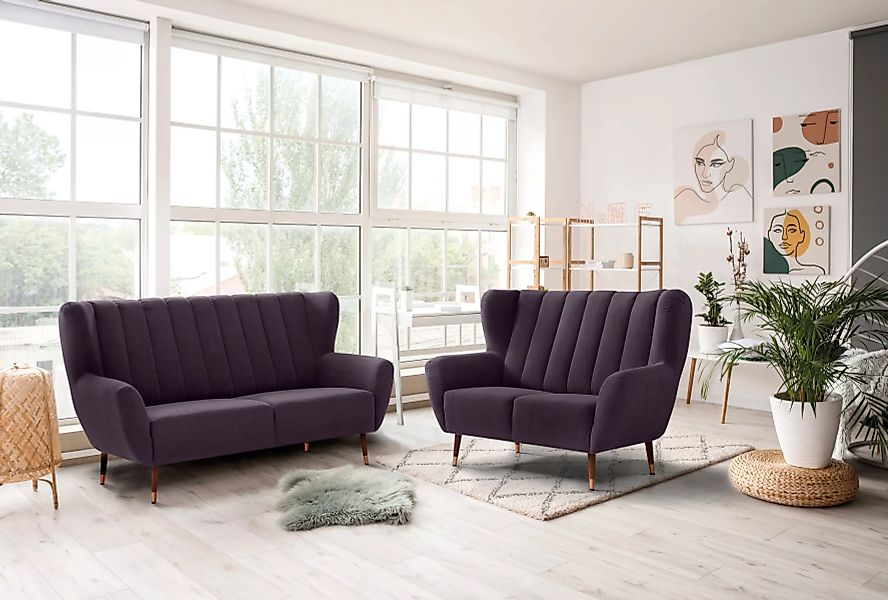exxpo - sofa fashion 2-Sitzer »Polly« günstig online kaufen