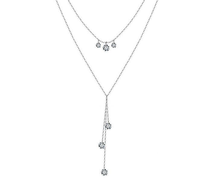 Suzan Gold Kette mit Anhänger Suzan Gold® Vergoldete 925 Silber Y-Kette für günstig online kaufen