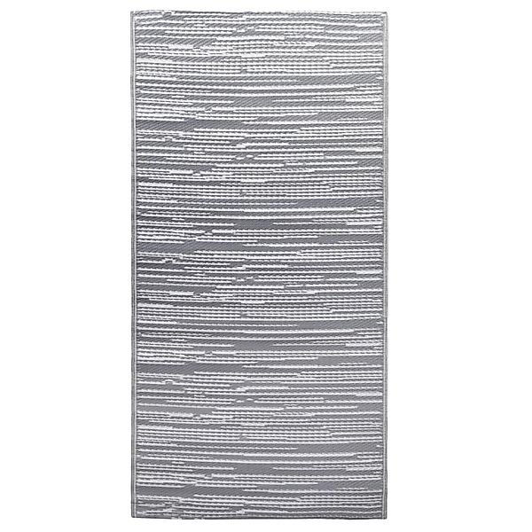 vidaXL Outdoorteppich Grau 120x180 Cm Pp 643957 günstig online kaufen