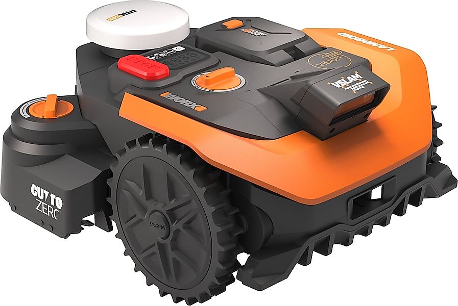 Worx Rasenmähroboter "Landroid Vision Cloud WR308E 2WD ohne Begrenzungskabe günstig online kaufen