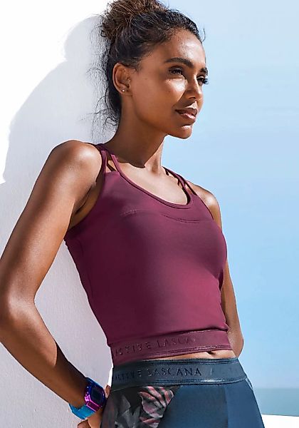 LASCANA ACTIVE Crop-Top, mit Teilungsnaht günstig online kaufen