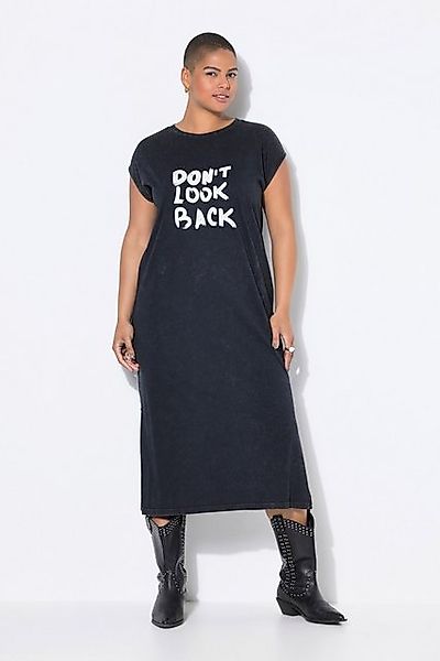 Studio Untold Jerseykleid Midikleid Oversize Shape Jersey Statementprint günstig online kaufen