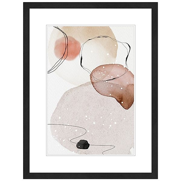 WANDStyle Bilderrahmen H950, Schwarz gemasert, aus Massivholz im Stil Moder günstig online kaufen