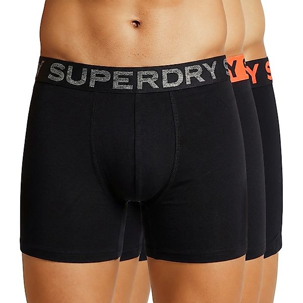 Superdry 3-er Set Briefs Schwarz günstig online kaufen