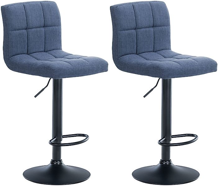 CLP Barhocker Calma Stoff (2er Set, günstig online kaufen