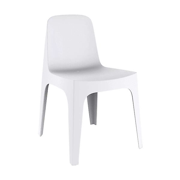 Vondom - Solid Stuhl - weiß/BxHxT 60x80x53cm günstig online kaufen