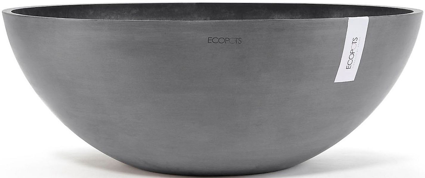 ECOPOTS Blumentopf VIENNA Grey, BxTxH: 70x70x25,5 cm günstig online kaufen