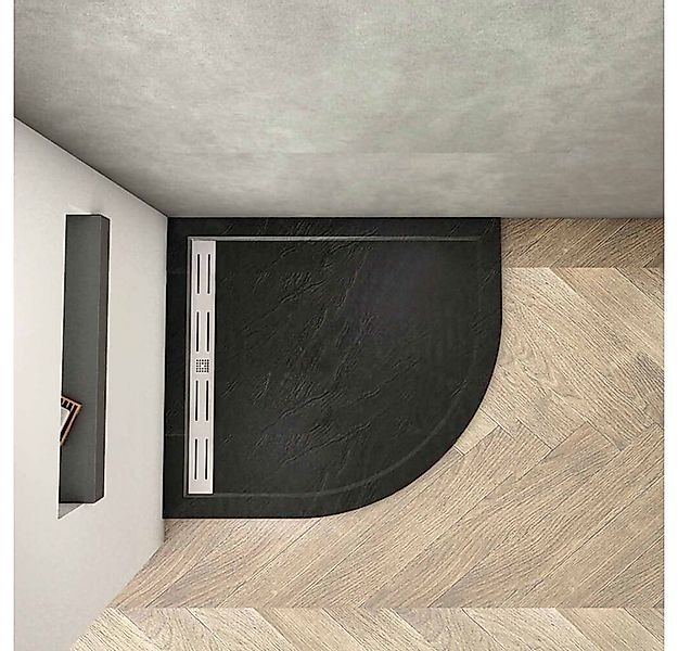 duschspa Duschwanne 3cm Viertelkreis Duschtasse Duschwanne Ablaufgarnitur A günstig online kaufen