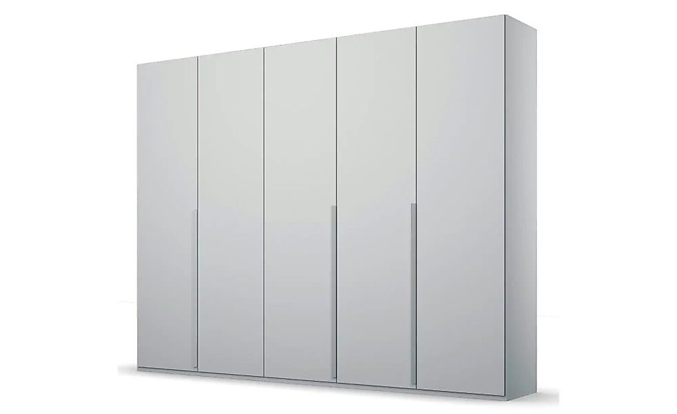 Drehtürenschrank  Port Talbot ¦ grau ¦ Maße (cm): B: 251 H: 223 Schränke > günstig online kaufen